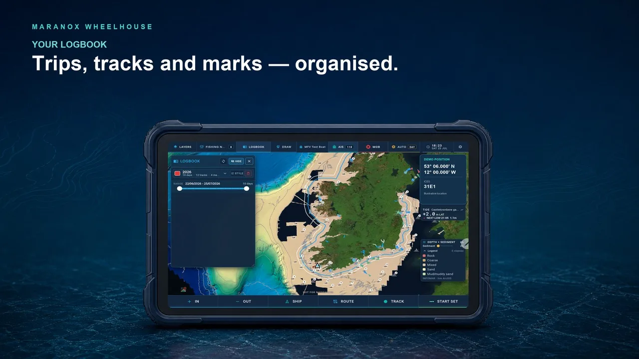 Maranox logbook and trip history